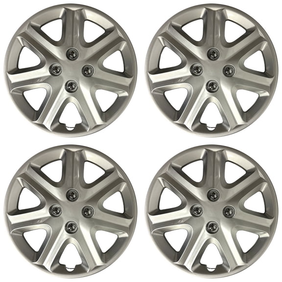 4 New 15" Hub Caps Full Wheel Covers fit Steel Wheels for Honda Civic 2003-2005