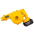 thumbnail image 3 of 21V Rechargeable Lithium Electric Blower 3000mAh Lithium Cordless Leaf Blower Large Power Industrial Small Dust Blowing Machine for Snow Leaf Cleaning, 3 of 8