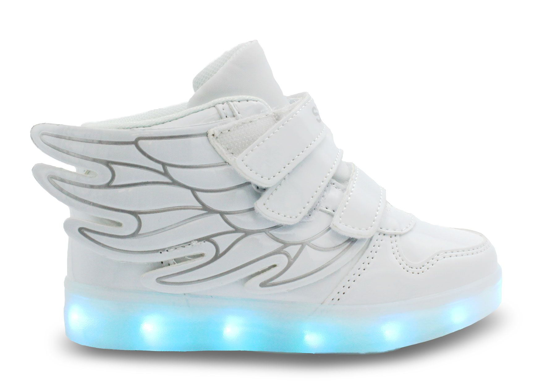 Toddler,Litter Kid,Big Kid strengths Kids LED Light Up Shoes USB Charge Casual Sneakers for Boys Girls
