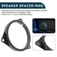 thumbnail image 3 of Anillo Espaciador de Altavoz Unique Bargains Adaptador de Altavoz Tweeter para Toyota Tundra 04-06 2 Pcs, 3 of 7