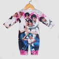 thumbnail image 4 of Stray Kids Baby Long Sleeve Footless, Infant Playsuit Romper Jumpsuits for Boys Girls, 4 of 8
