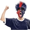 MLS Fuzzy Head Wig, Chicago Fire