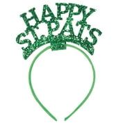 Happy St. Patrick’s Day Headbands - Apparel Accessories - 12 Pieces