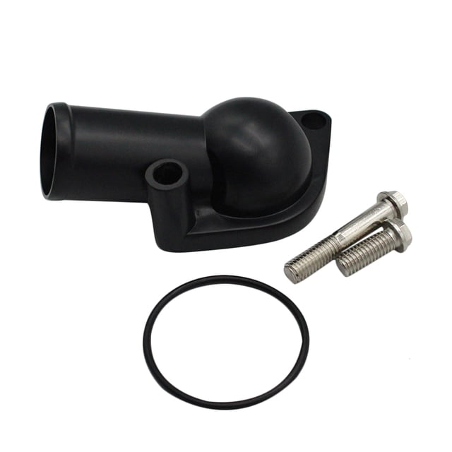Scienceny Reemplazo para SBC BBC Chevy 350 454 Motor Negro Agua Cuello Termostato Carcasa 15 Grados Vehículos, repuestos y accesorios Mis Scienceny VI0391-00B
