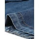 thumbnail image 5 of Chaqueta de mezclilla INSPIRE CHIC para mujer, casual, con cuello, de manga larga, abotonada XL azul oscuro, 5 of 6