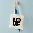 thumbnail image 4 of CafePress - Love Volleyball Tote Bag - Unisex Canvas Tote Bag, Beige, 1-Piece, 4 of 6