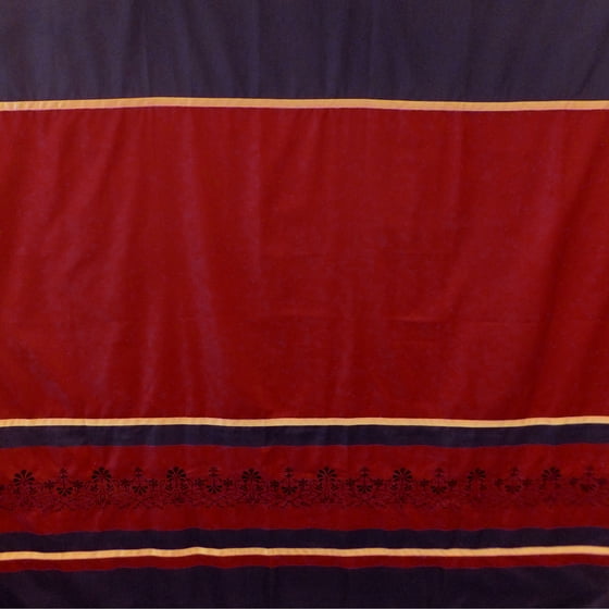 Better Homes and Gardens Red Scroll Decorative Collection Shower