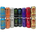 thumbnail image 2 of Beeq Box Ultra&Juice Monster Energy Drink Variety;Pack Of (16), 8 Different Flavors, Sugar Free, 140 Mgs Of Caffeine,16 Oz., 2 of 3