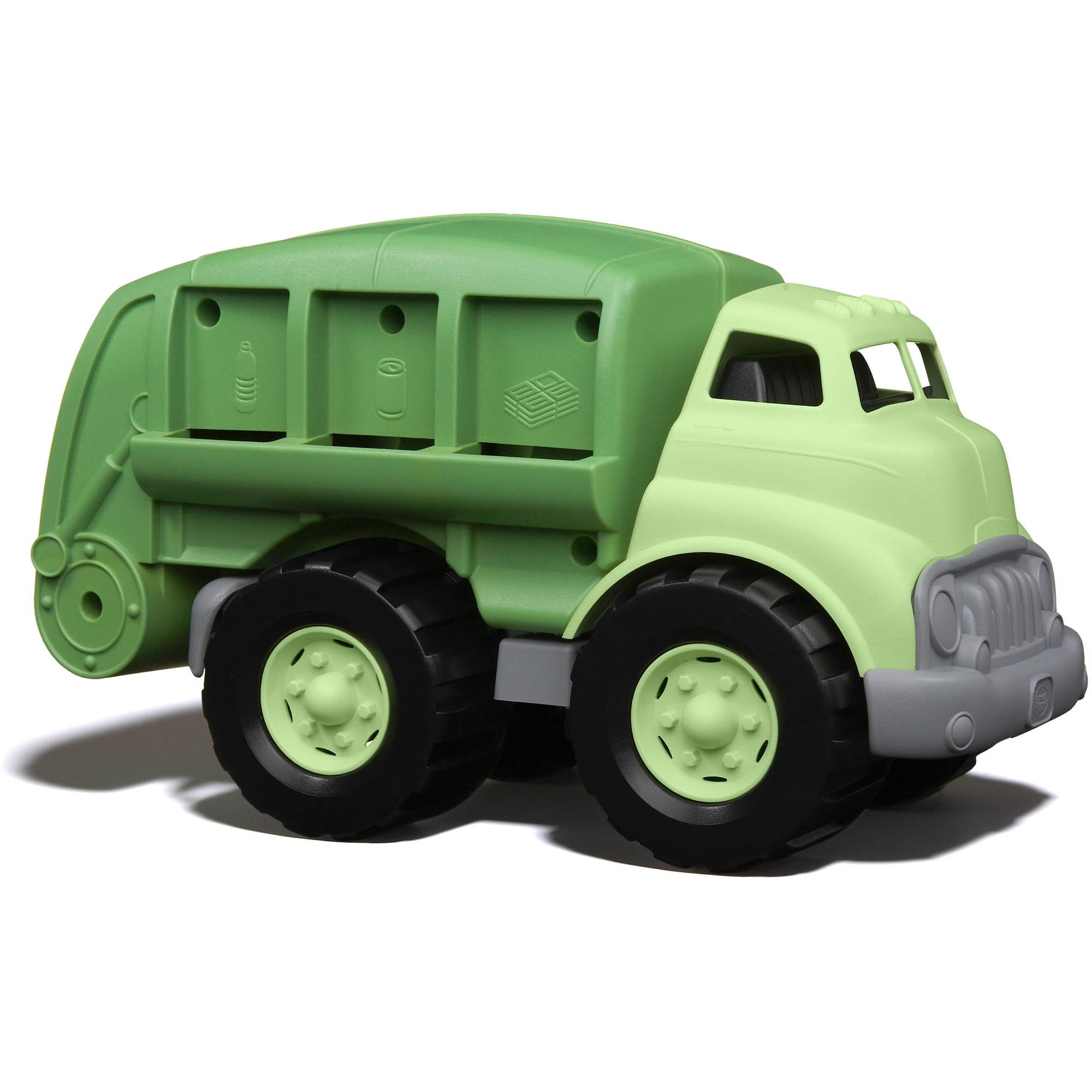 green toys car transporter