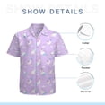 thumbnail image 7 of High Quality Hawaiian Shirts for Men Short Sleeve Aloha Beach Shirt Floral Summer Casual Button Down Shirts Blouses LKI6WZ, 7 of 7