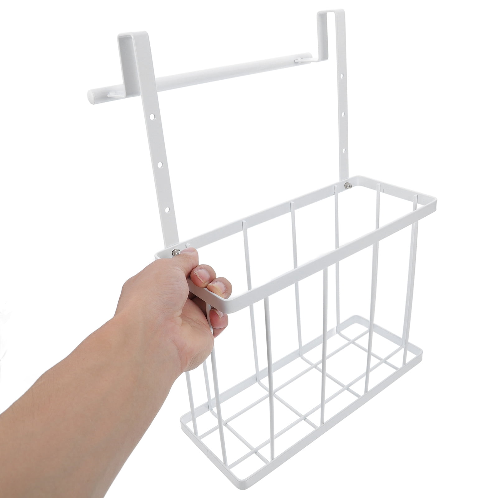Under Sink Door Organizer Cabinet Door Holder Under Cabinet Organizer Wire Bathroom Holder for Kitchen Cabinet Door Organizer Under Sink Storage