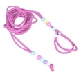 thumbnail image 1 of Lizard Traction Rope, Comfortable Abrasion Resistant Adjustable Durable Hamster Leash Versatile  for Bearded Dragon for Training Pink, 1 of 7