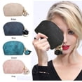 thumbnail image 1 of Women Leather Small Coin Card Key Flower Pendant Wallet Pouch Mini Purse, 1 of 1