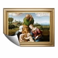 thumbnail image 2 of IDEA4WALL Canigiani Holy Family by Raphael Art Prints Wallpaper Large Wall Stickers for Home Decoration - 36"x48", 2 of 5