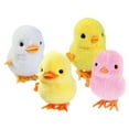 thumbnail image 1 of LOVEVER Jouet à Remonter Jouets Éducatifs pour Enfants Poussin Sautant de Pâques 4 Pcs Mini Poussins en Peluche Décontractés à Remonter, 1 of 6