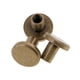 thumbnail image 3 of 20 juegos de remaches de clavo de cuero Zulema tornillo cabeza redonda plana latón 8 mm bronce, 3 of 8