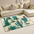 thumbnail image 2 of Dreamtimes Lightweight Soft Area Rugs 31x20 Inch, Summer Cactus On Desert Floor Mat Doormat for for Rooms Entrance Hardwood Floor Living Room 2'7" x 1'8"） Nursery Rugs, 2 of 6