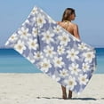thumbnail image 4 of Picnic Blankets Microfiber Beach Towel Super Colorful Bath Towel Sandproof Beach Blanket Multi-Purpose Towel For Travel Swimming Pool 30x60 Inch, 4 of 8