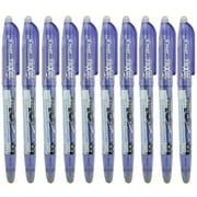 Pilot Frixion Erasable Gel Pen 0.5mm, Extra Fine Violet, 10pcs Box