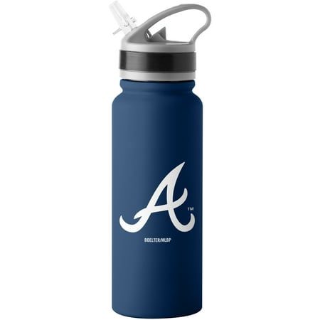Atlanta Braves 25oz. Flip Top Water Bottle - No