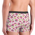 thumbnail image 3 of Disketp Strawberry And Cheery Men's Boxer Briefs,Soft and Breathable Cotton Underwear with ComfortFlex Waistband, 3 of 7