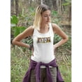 thumbnail image 2 of Spiffy Animals D. Racerback Tank Women -Victoria Borges Designs, Female x-Small, 2 of 4