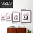 thumbnail image 4 of Loafer Heel in Red Solid Wood 8 x 10 Framed Print, 4 of 6