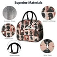 thumbnail image 4 of Reusable Travel Lnsulated Lunch Bag for Women & Men-Leakproof Water-Resistant Cooler Tote,Large Capacity(10.6x8.7x6.3in)for Work,Office,Travel,Picnic,Beach., 4 of 7