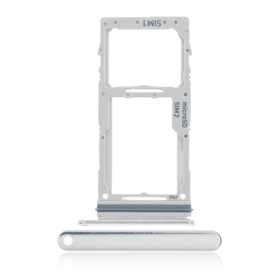 Replacement Dual Sim Card Tray Compatible For Samsung Galaxy S10 Lite (Prism White)