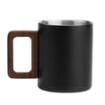 thumbnail image 5 of Baoblaze Stainless Steel Coffee Mug Double Wall Breakfast Mug for Dining Room Kitchen Black, 5 of 8