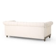thumbnail image 3 of Miekor Furniture Mirod Comfy 3-Seat Sofa with Wooden Legs, Retro Style for Living Room and Study BS0095, 3 of 6