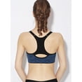 thumbnail image 5 of SAYFUT Women's Adjustable Back Padded Sports Bra Seamless Mesh Racerback Middle Impact, 5 of 5