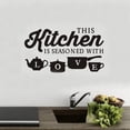 thumbnail image 3 of Clearance Wall stickers under $5,Wall Stickers Restaurant Creative Fashion Carved Kitchen Removable Home Decor, 3 of 4