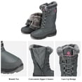 thumbnail image 2 of Dream Pairs Botas de nieve de invierno de media pantorrilla con forro de piel sintética para mujer GOOSE Dream Pairs GOOSE, 2 of 5