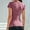 Pink2, variant on Yuhangmm Womens T Shirts, Women's Workout Tee for Daily Outdoor Wear - Slim Fit Short Sleeve Yoga Top Lightweight Breathable Athletic T Shirt for Gym Running Training Blue1 S