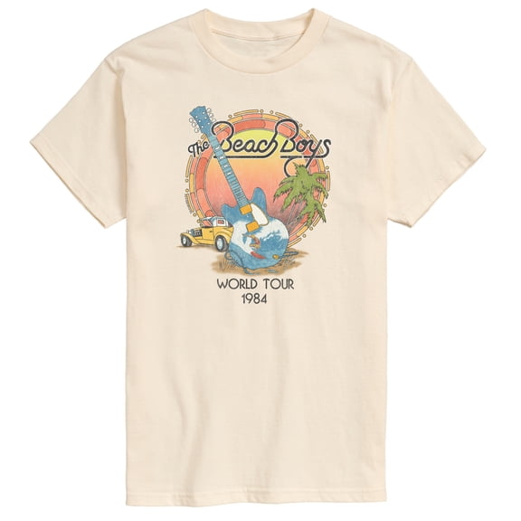 The Beach Boys - World Tour Short Sleeve Graphic T-Shirt