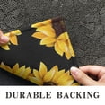 thumbnail image 6 of Black Sunflower Pattern Door Rugs,Washable Non Slip Door Mats Indoor,Decorative Door Mats,Entry Mat Indoor for Entrance,Bedroom,Kitchen,Bathroom,16"x24", 6 of 6