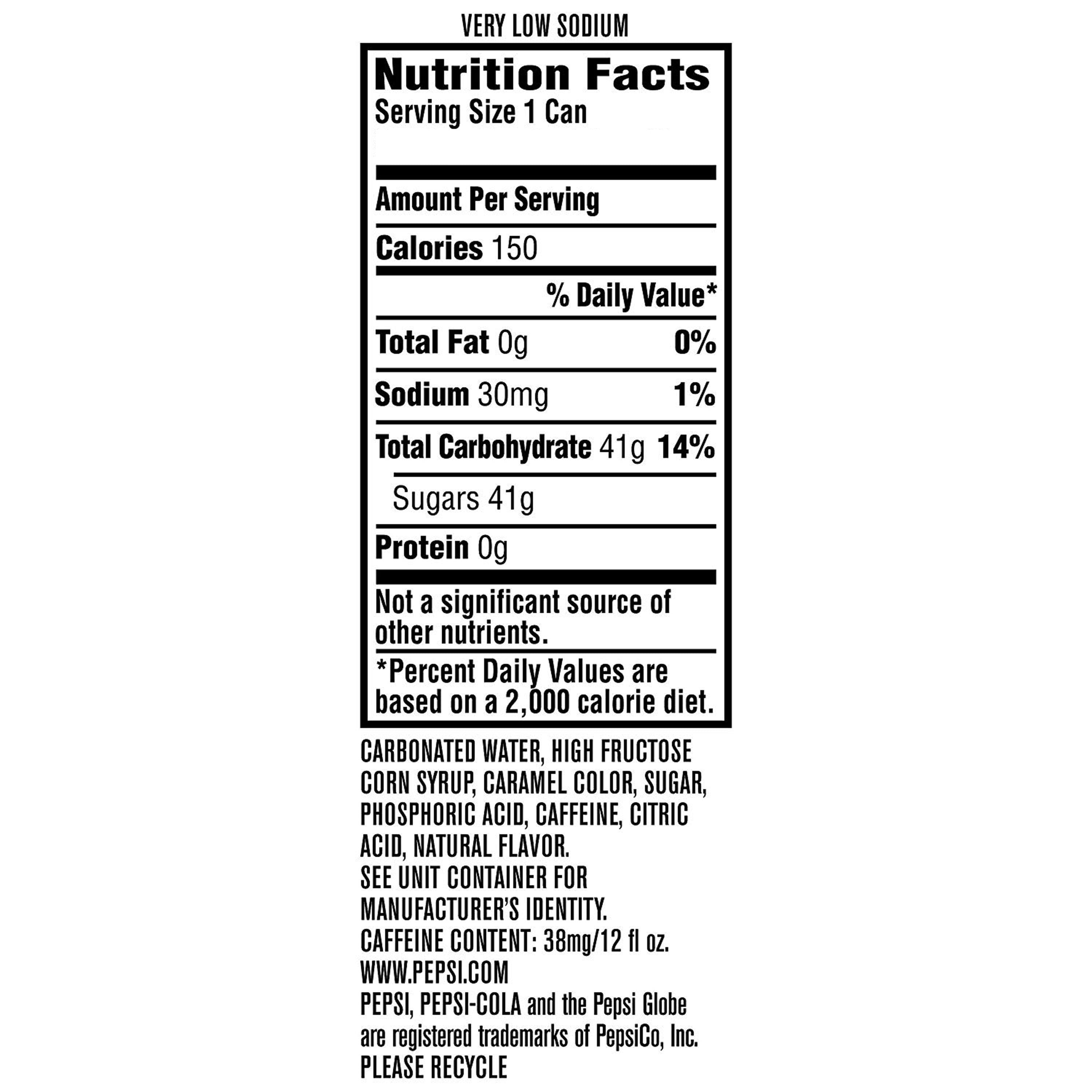 Pepsi Soda, 12 oz Cans, 18 Count