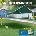 thumbnail image 3 of Quictent 10'x20' Heavy Duty Carport Car Canopy Outdoor Shelter for Vehicle, Boat, and Party, 3 of 7