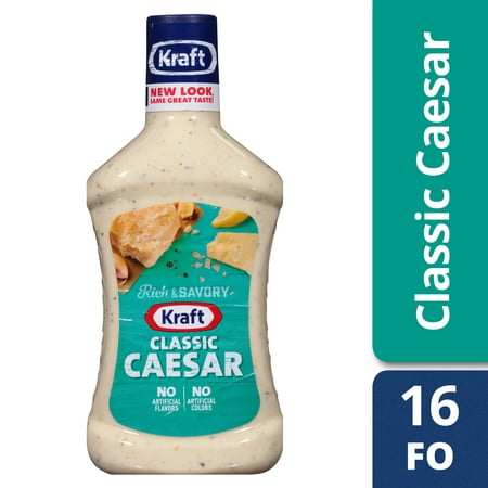 Kraft Classic Caesar Dressing, 24 fl oz Bottle
