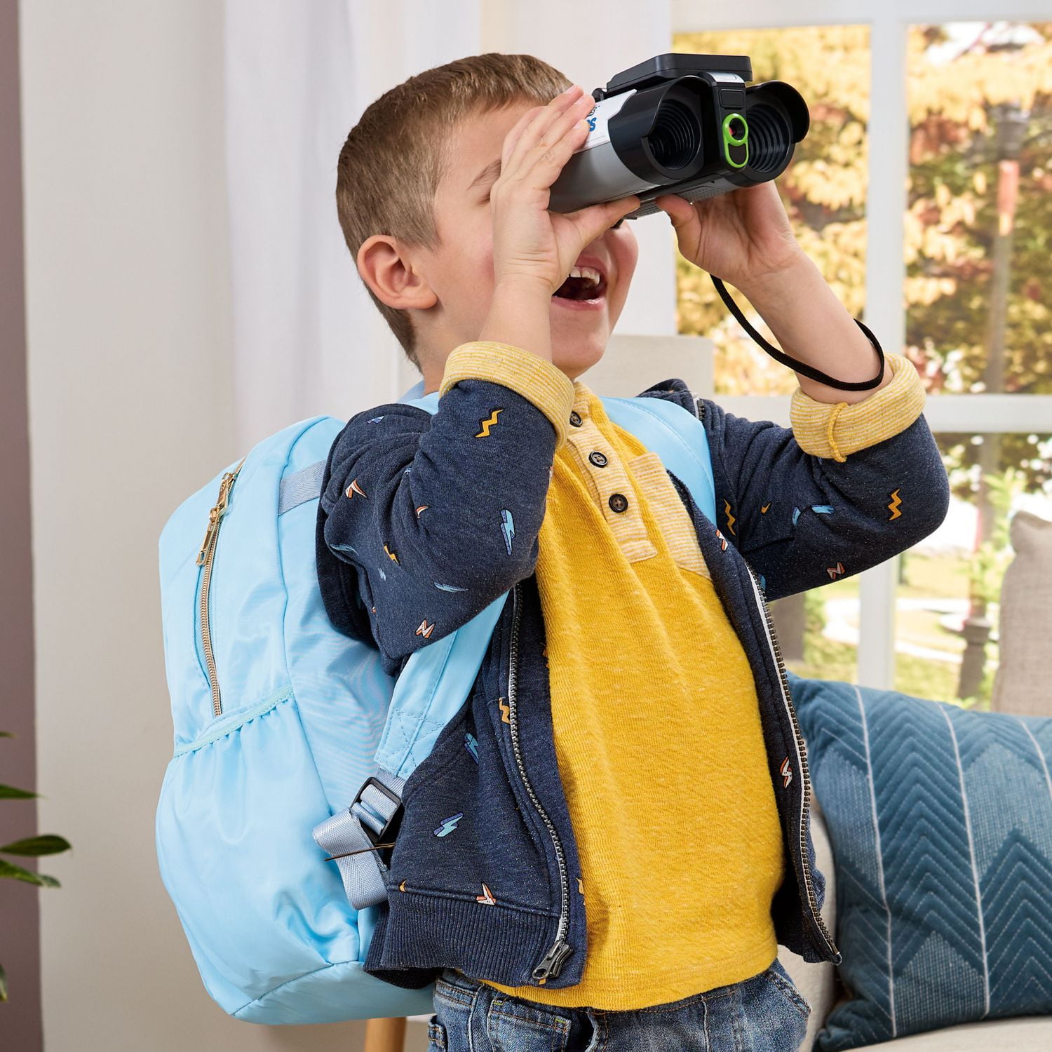 LeapFrog® Magic Adventures® Binoculars with Screen, Camera & Educational Videos - French Version, 4+ Years