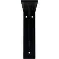 thumbnail image 3 of Ekena Millwork 2"W x 8"D x 8"H Stockport Steel Bracket, Powder Coated Black, 3 of 12