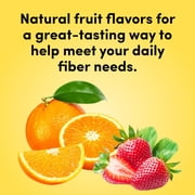Black Girl Vitamins - Fiber Gummies - Prebiotic for Gut Health & Bloat Relief - Supports Digestion, Regularity & Microbiome Balance - Vegan, Gluten-Free, Halal (Orange & Mixed Berry, 30 Day Supply)
