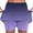 Purple#1, variant on LEBONYARD Tennis Skirts Clearance,Women's New Color Mid-waist Skirt Pants Sports Casual Shorts Bottoming Skirt Pants Multicolor S