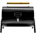 thumbnail image 4 of Asador de Carbon portátil Houzer Tipo barril Negro 2 Parrillas 42x35, 4 of 6