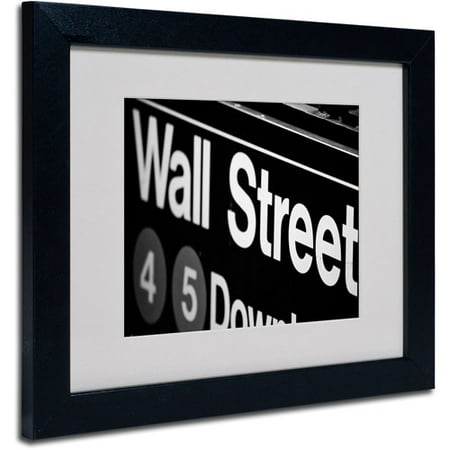 Trademark Art 'Wall Street Next' Matted Framed Art by Yale Gurney