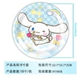 thumbnail image 1 of Nuevo plato de papel para decoración de fiesta de cumpleaños de perro Yugui de Sanrio, globo, bandera, pastel, bandera, traje en espiral, suministros, 1 of 4