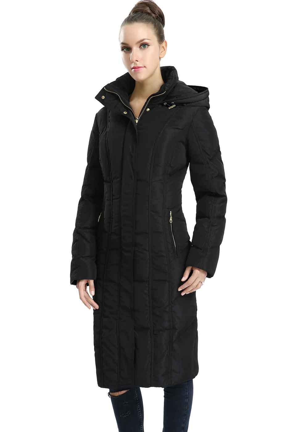 BGSD Women's Cherie Waterproof Puffer Parka Coat Regular and Plus Size 