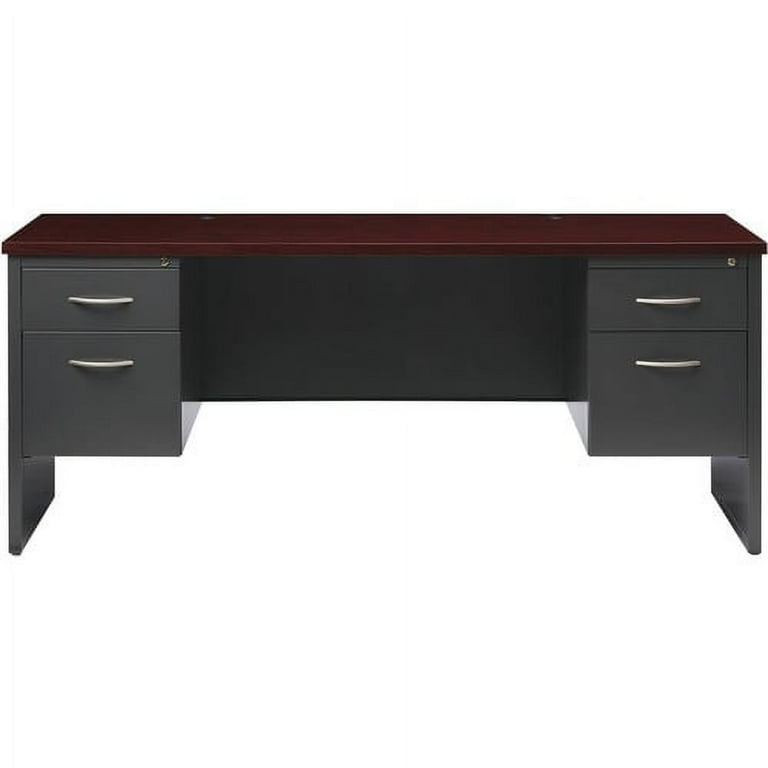 Lorell Fortress Modular Series Desk - 72