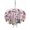 Light Pink Light Purple, variant on Outdoor Tablecloths with Umbrella Hole & Zipper, Watercolor Floral 60 x102 Inch Rectangle Tablecloths, Spring Lavender Daisy Butterflies Pink Waterproof Table Cloth, Patio/Pool/Picnic Table Covers